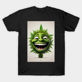 Weed Emoticon T-Shirt